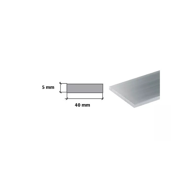 1 Meter Stainless Steel Flat Bars with Grade 304