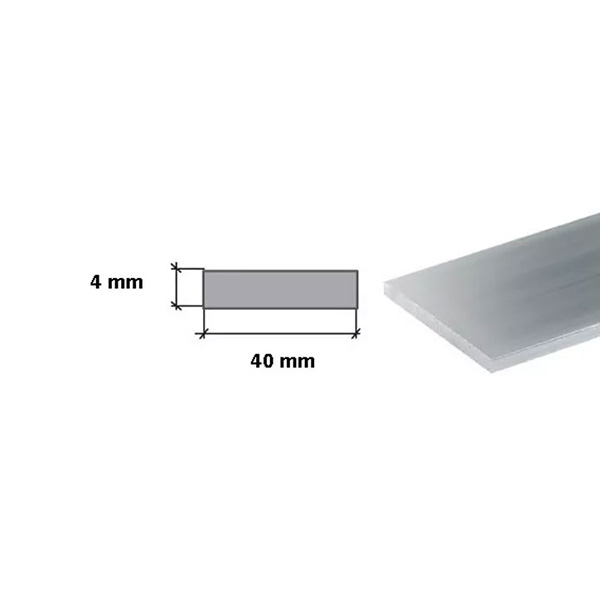 1 Meter Stainless Steel Flat Bars with Grade 304