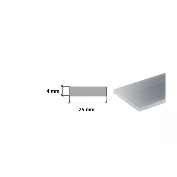 1 Meter Stainless Steel Flat Bars with Grade 304