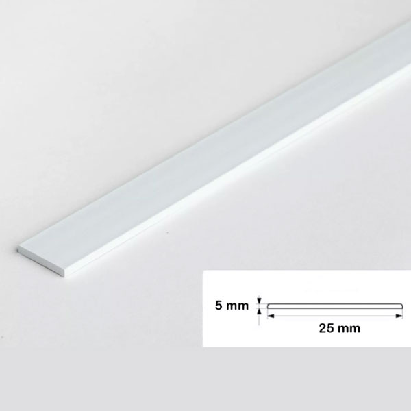 1 Metre Architrave Cover Durable PVC Flat Trim