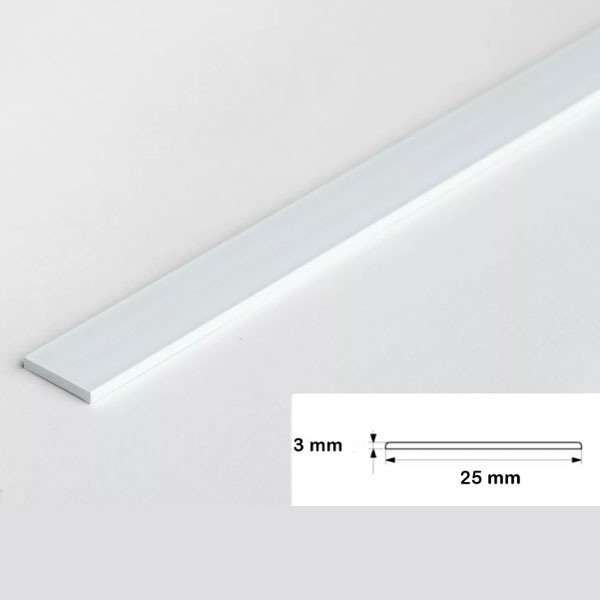 1 Metre Architrave Cover Durable PVC Flat Trim