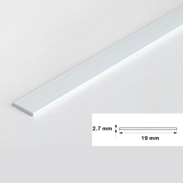 1 Metre Architrave Cover Durable PVC Flat Trim