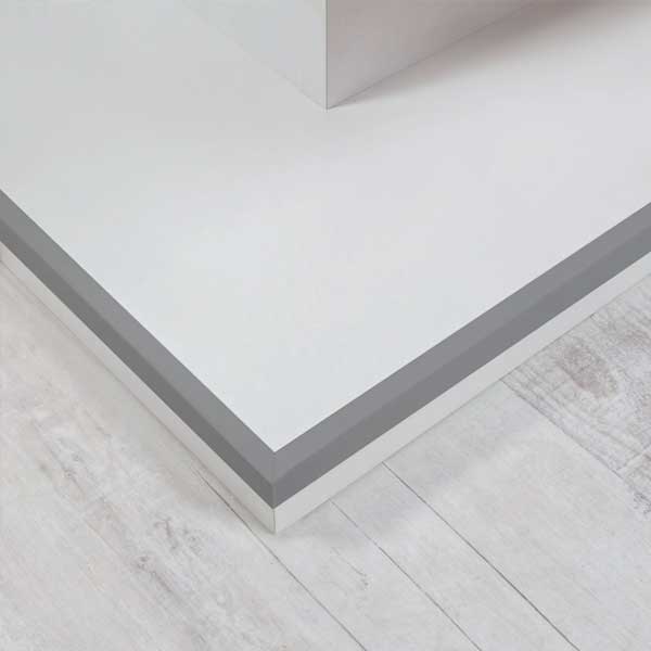 1m Durable &  Self-Adhesive PVC Angle Wall Corner Protector
