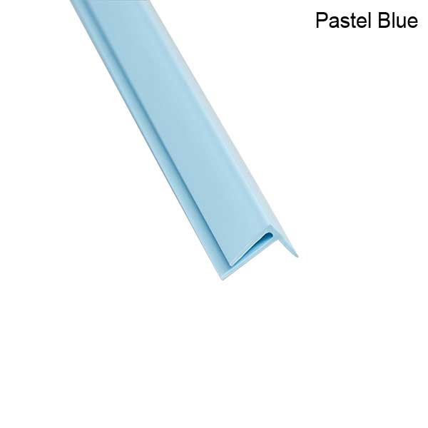 2440mm PVC Small External Corner Trim Cladding and Wall Protection