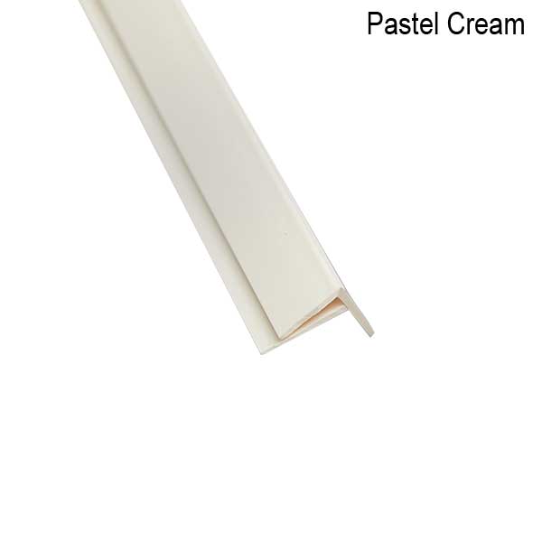 2440mm PVC Small External Corner Trim Cladding and Wall Protection