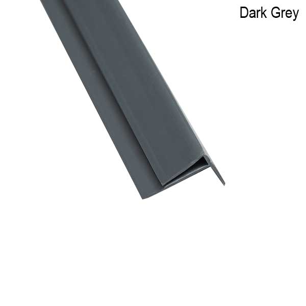 2440mm PVC Small External Corner Trim Cladding and Wall Protection