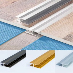 29mm Anodised Aluminium Effect Laminate Connector Door Floor Bar Trim Threshold 