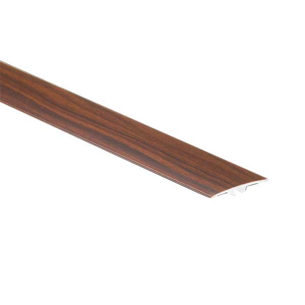 35mm Flat Aluminium Wood Effect Door Edging Bar Trim Threshold Laminate