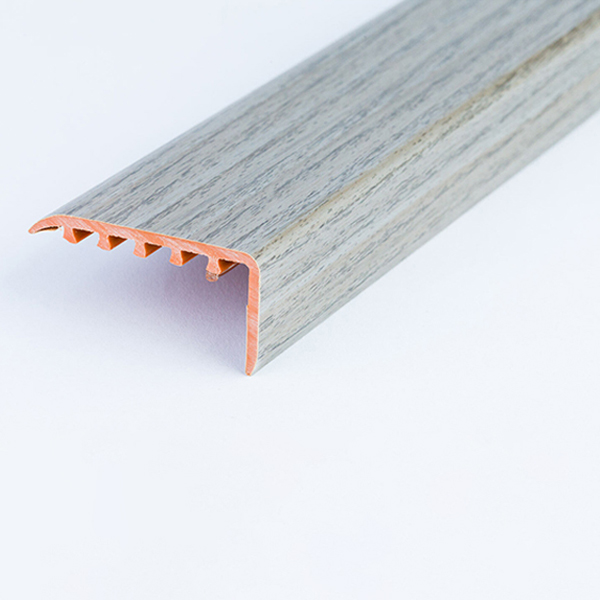 45 x 22mm UPVC Wood Effect Stair Edge Trim Nosing Stair Protectors
