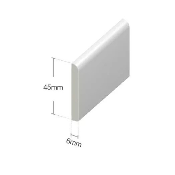 45mm Door Frame Edge Strips Plastic Architrave Trim Capping Kit