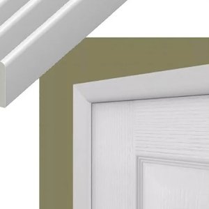45mm Door Frame Edge Strips Plastic Architrave Trim Capping Kit