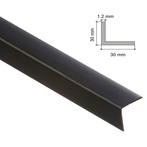  90 Degree Plastic PVC Corner 2.5m Long Angle Trim 