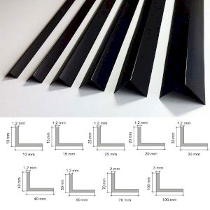  90 Degree Plastic PVC Corner 2.5m Long Angle Trim 