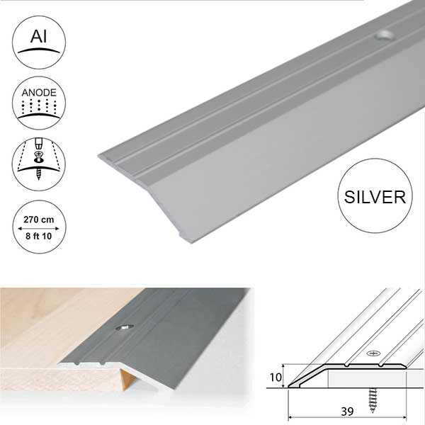 Aluminium Door Floor Trim Carpet Thresholds  Ramp