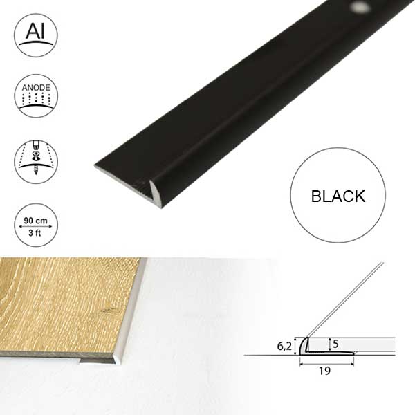 Aluminium Door Thresholds for Luxury Click Vinyl Flooring