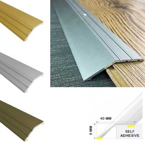 Aluminium Door Trim For Laminate Floors at Different Levels Self Adhesive