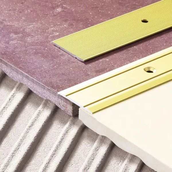 Aluminium Flat Door Threshold Floor Edging Bar Trim 
