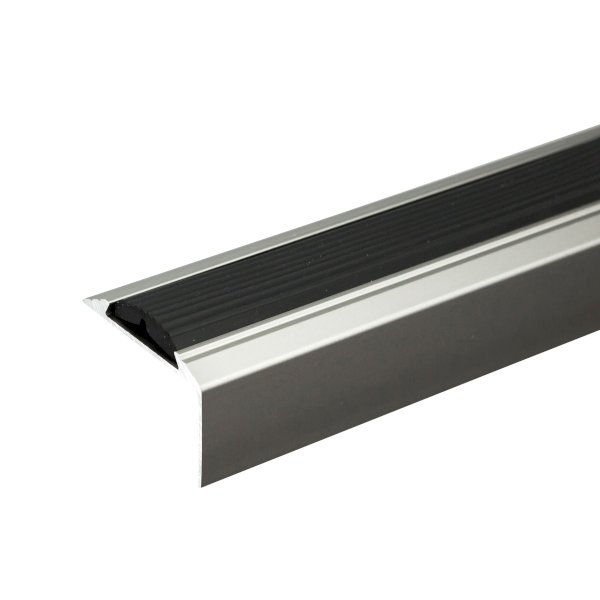 Aluminium Self Adhesive Anti-Slip Stair Nosing Edge Trim Rubber