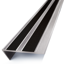 premium aluminium stair nosing in the UK