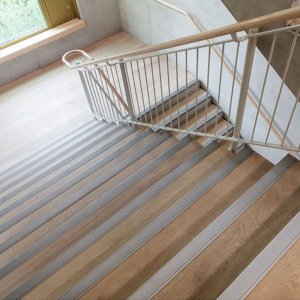 premium aluminium stair nosing in the UK