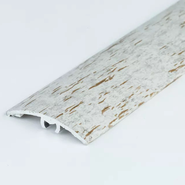 Aluminium Wood Effect Door Edging Laminate Floor Trim Threshold - 1.8m Long 