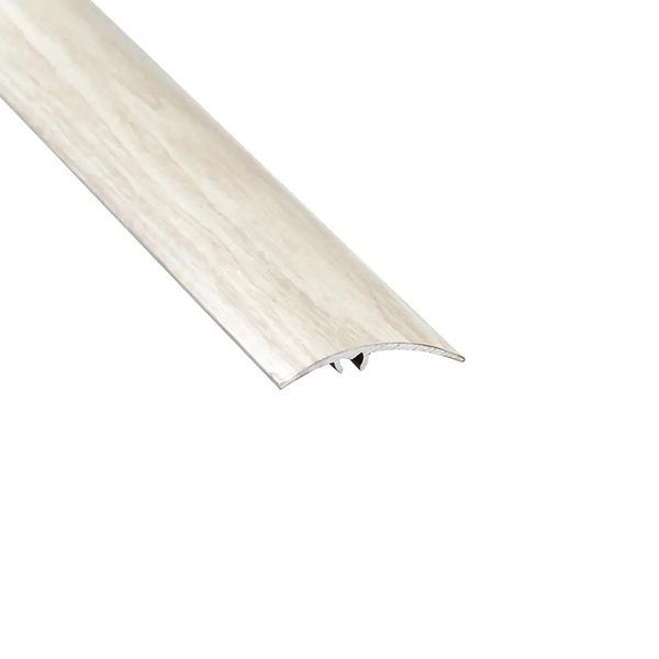 Aluminium Wood Effect Door Edging Laminate Floor Trim Threshold - 1.8m Long 