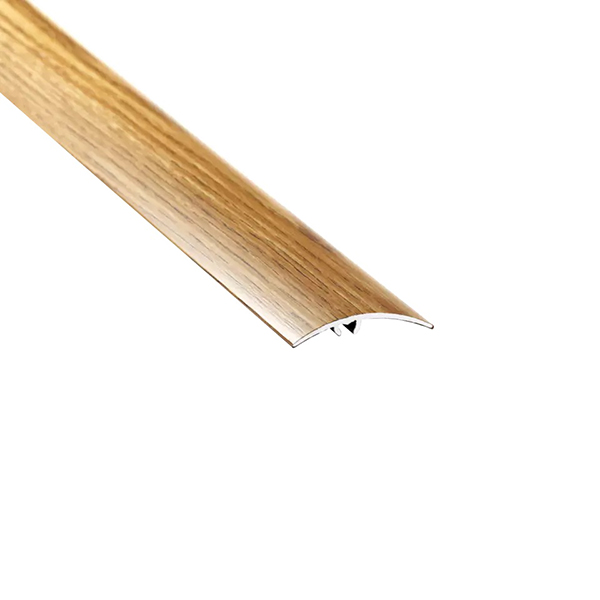 Aluminium Wood Effect Door Edging Laminate Floor Trim Threshold - 1.8m Long 