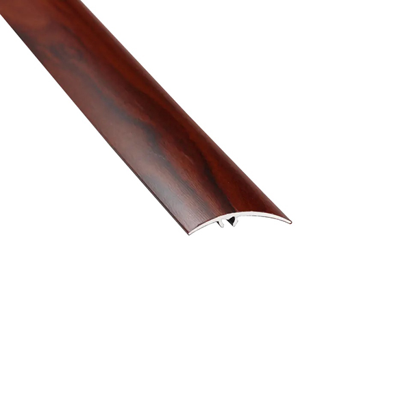 Aluminium Wood Effect Door Edging Laminate Floor Trim Threshold - 1.8m Long 