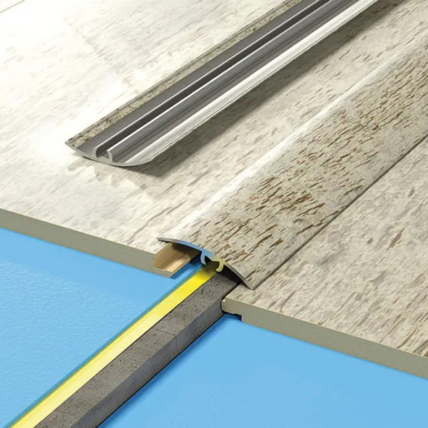 Aluminium Wood Effect Door Edging Laminate Floor Trim Threshold - 1.8m Long 