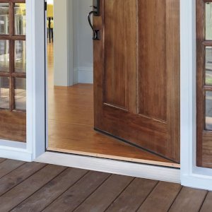 durable aluminium wood effect door thresholds