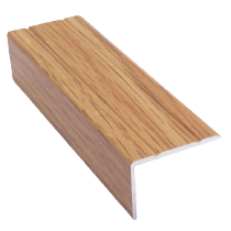 aluminium wood effect stair nosing in UK