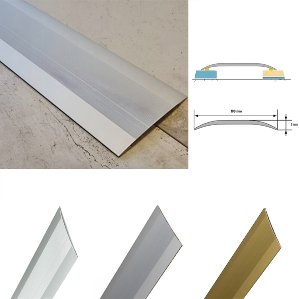 Anodised Aluminium Door Floor Bar Trim – Threshold Cover Strip