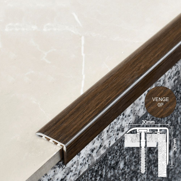 Anti Slip UPVC Stair Nosing for Stair Treads