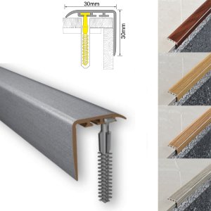 Anti Slip UPVC Stair Nosing for Stair Treads