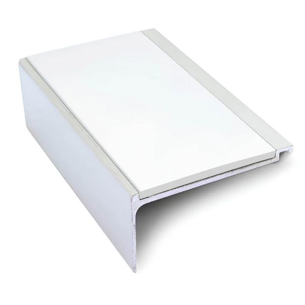 Commercial Stair Nosing 60mm x 32mm With PVC Insert Non Slip