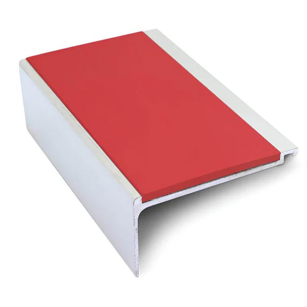 Commercial Stair Nosing 60mm x 32mm With PVC Insert Non Slip