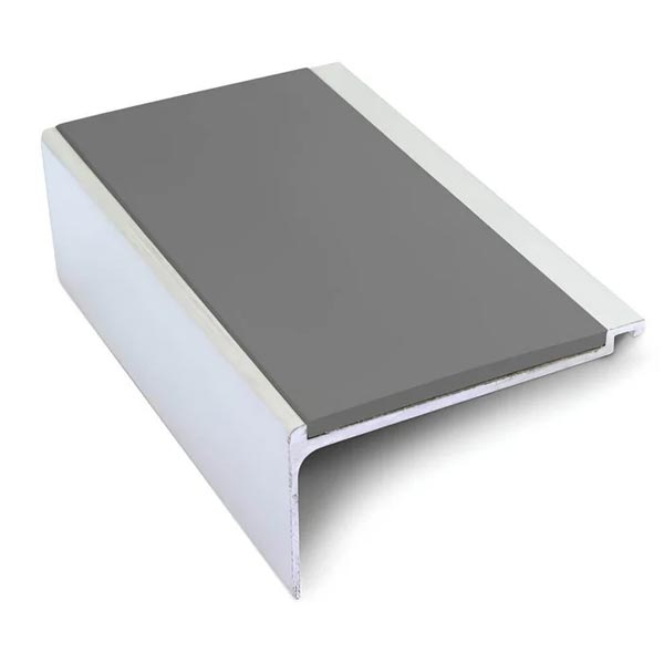 Commercial Stair Nosing 60mm x 32mm With PVC Insert Non Slip