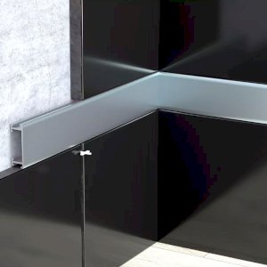 Decorative Aluminium Anodized Border Tile Strip - 2.5m Long 