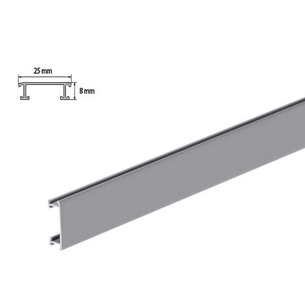 Decorative Aluminium Anodized Border Tile Strip - 2.5m Long 