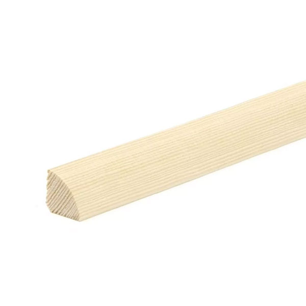 Decorative Pine Beading Wood Quadrant Moulding Flooring Trim Edging 