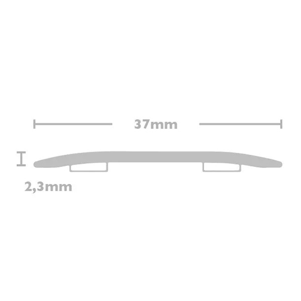 Flat Door Bars Cover Threshold Profile Edge Strip Plate Stick Down 