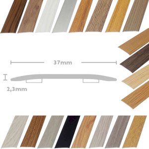 Flat Door Bars Cover Threshold Profile Edge Strip Plate Stick Down 