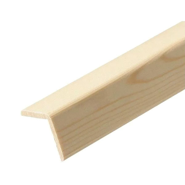 Moulding Beading Angle Pine Corner 2.4m Long Trim Wooden Timber Edging