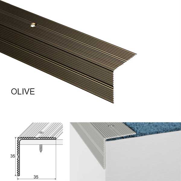 Non Slip Stairs Nosing For Wooden Stair Treads Screw Fix