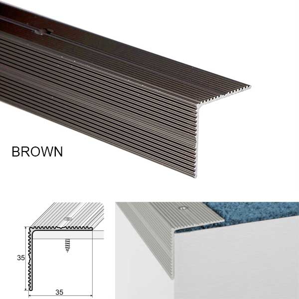 Non Slip Stairs Nosing For Wooden Stair Treads Screw Fix