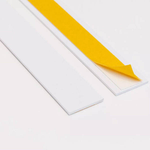 PVC Self Adhesive Architrave 1m Durable Flat Bar