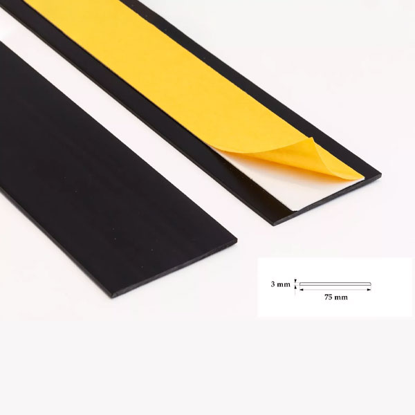 PVC Self Adhesive Architrave 1m Durable Flat Bar