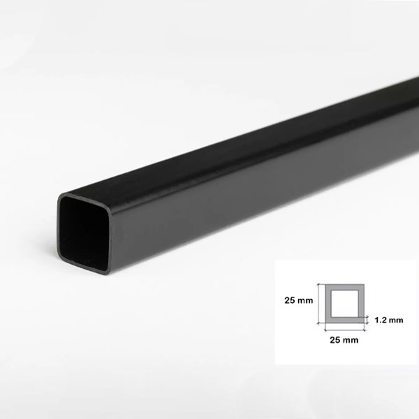 PVC Square Pipe, PVC Box Section & Plastic Square Tubes - 2.5m Long