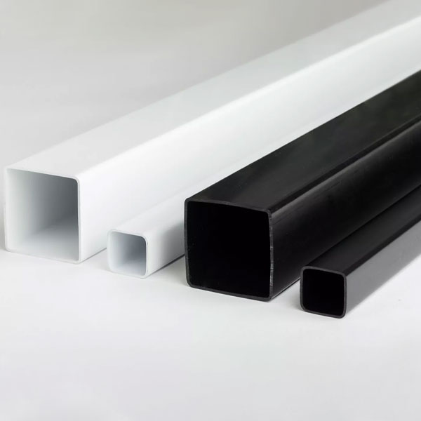 PVC Square Pipe, PVC Box Section & Plastic Square Tubes - 2.5m Long