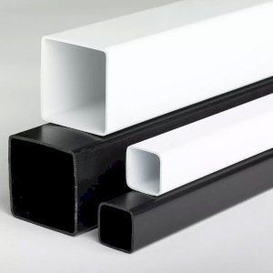 PVC Square Pipe, PVC Box Section & Plastic Square Tubes - 2.5m Long